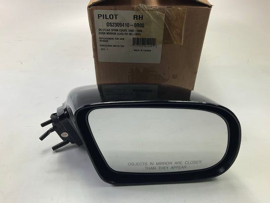 Pilot OS2309410-0R00 Right Manual Mirror - 1990-1995 Oldsmobile Cutlass Supreme