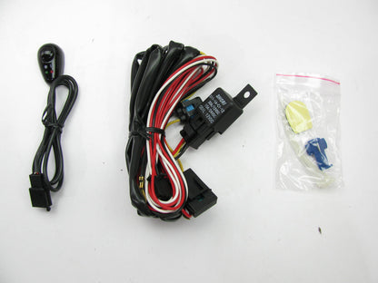 Pilot PL10S SMOKED Fog Light Kit W/ Switch, Wiring & Relay For 01-05 PT Cruiser