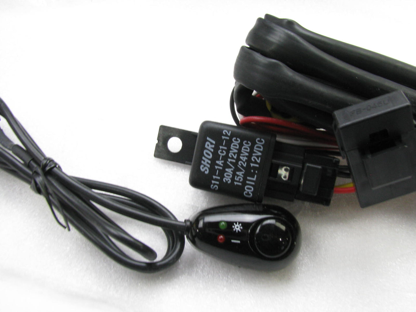 Pilot PL36S SMOKED LENS Fog Light Fog Lamp Kit W/ Switch, Relay & Wiring