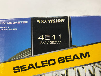 (2) Pilot 4511 Aviation Tractor Headlight Light Bulb 30W 6V PAR36 Lamp, 6 VOLT