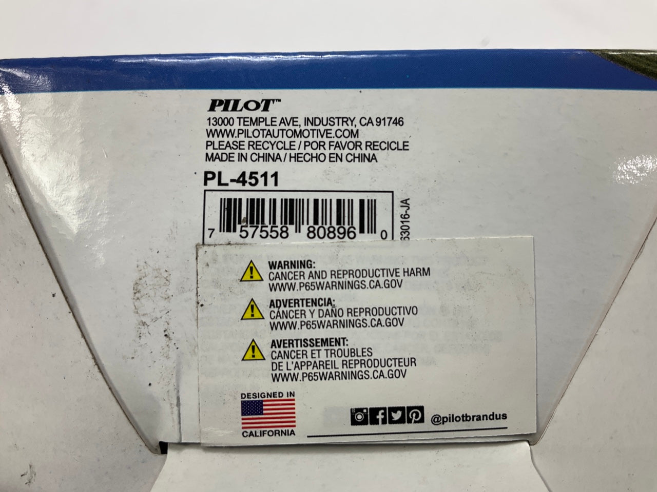 Pilot 4511 Sealed Beam Aviation Tractor Headlight Light Bulb 30W 6V PAR36 Lamp