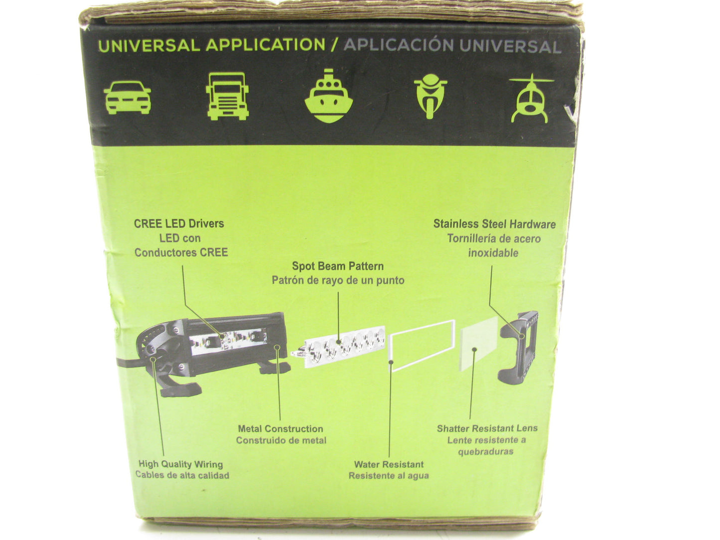 Pilot Automotive PLX PL-9711P 10.5'' Off Road LED Light Bar Lamp 30W For ATV UTV
