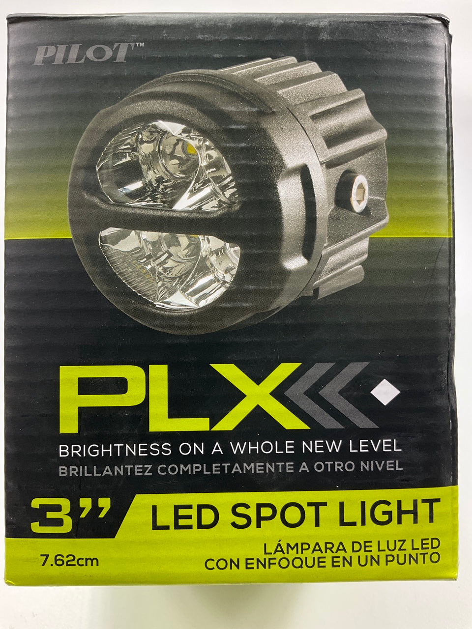 Pilot PL-9731P 3'' 20W Round Spot Beam LED Light Lamp, 10-30V