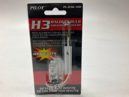 Pilot PL-H3K-100 Halogen Replacement Light Lamp Bulb H3 12V 100W