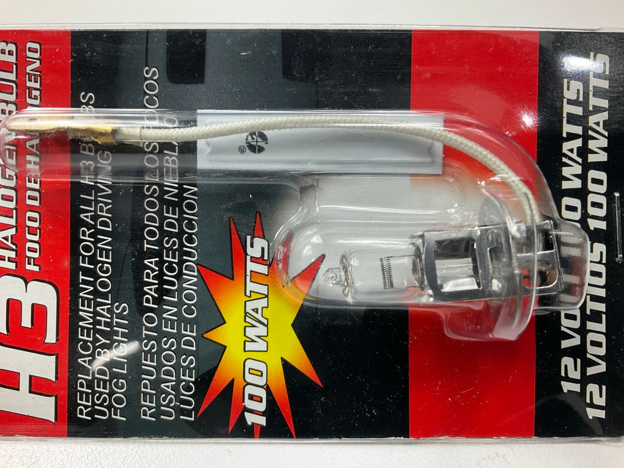 Pilot PL-H3K-100 Halogen Replacement Light Lamp Bulb H3 12V 100W