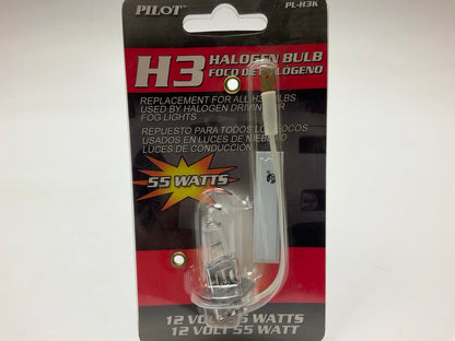 Pilot PL-H3K H3 Halogen Replacement Light Lamp Bulb, 12V, 55 Watt