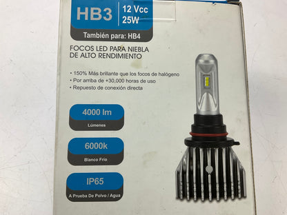 Pilot PL-HB3 LED Fog Light Bulbs For HB3/HB4 Applications, 2PC, 6000K, 30,000H