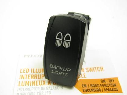 Pilot PL-SW101W Illuminated Backup Lights Rocker Switch