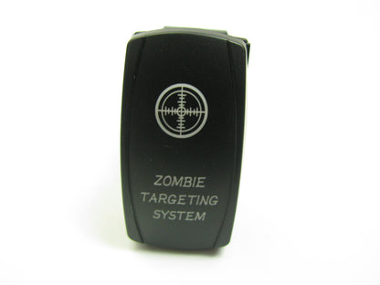 Pilot PLSW106R 12V RED LED Rocker ON-OFF Switch ''Zombie Targeting System''