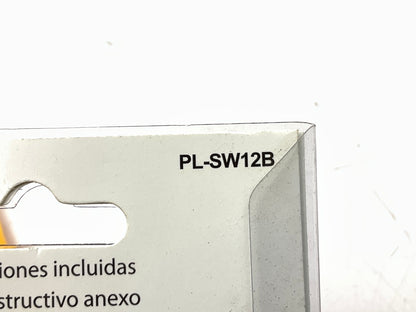 Pilot PL-SW12B - Universal Mini Rocker Illuminated Blue Switch 12V