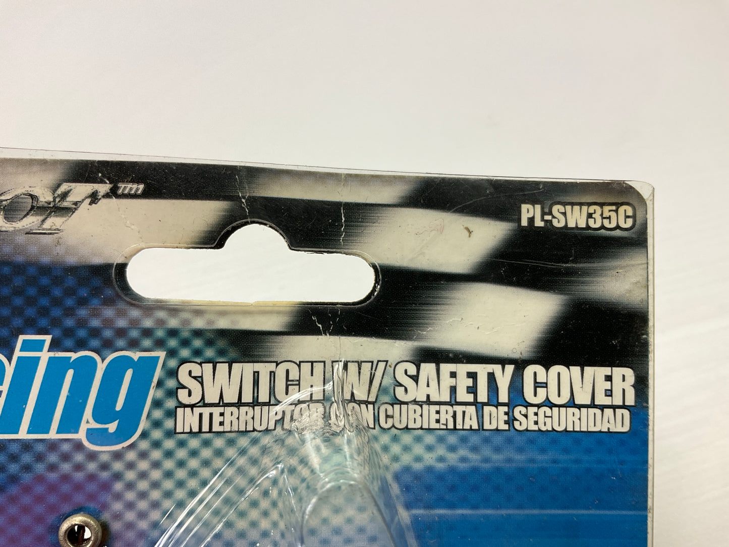 (5) Pilot PLSW35C On / Off (Red/Blue) Toggle Switches W/ Safety Cover - 12 Volt