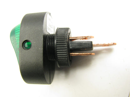 Pilot PL-SW41G Green LED 12V Universal Rocker ON-OFF Switch