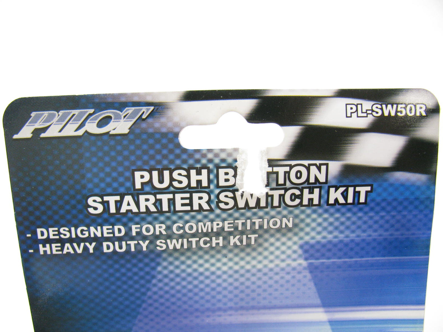 Pilot PL-SW50R Universal Push Button Starter Switch Kit W/ Bezel & Safety Toggle