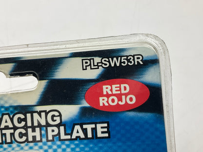 Pilot PL-SW53R Triple Toggle Switch W/ Red Safety Cover, Universal 12V, 3-20AMP