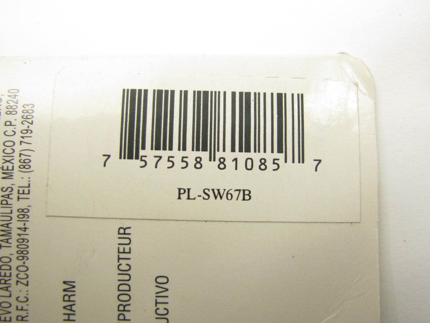 Pilot PL-SW67B Blue LED Illuminated Rocker ON-OFF Switch ''SASQUATCH LIGHTS''