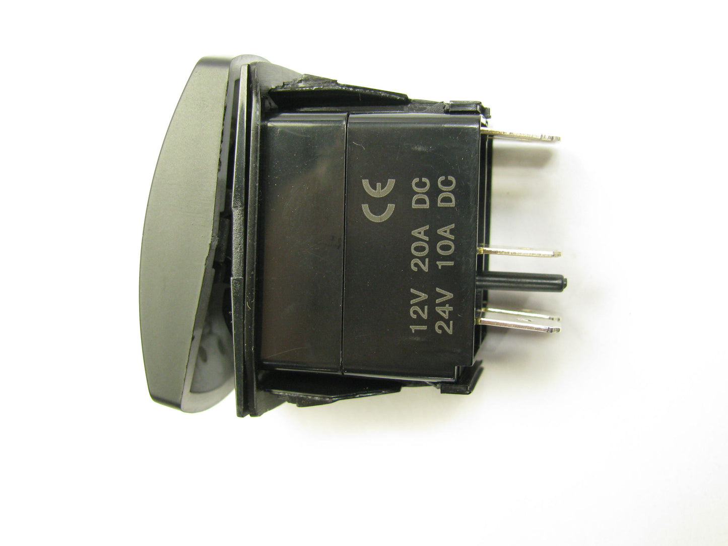 Pilot PL-SW67W Universal 12V White LED Rocker Switch ''SASQUATCH LIGHTS'' ON-OFF
