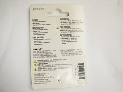 Pilot PL-SW67W Universal 12V White LED Rocker Switch ''SASQUATCH LIGHTS'' ON-OFF