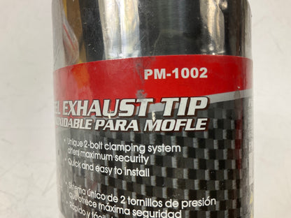 Pilot PM1002 Slant-cut Stainless Steel Exhaust Tip For 1.5''-2'' Exhaust Pipe