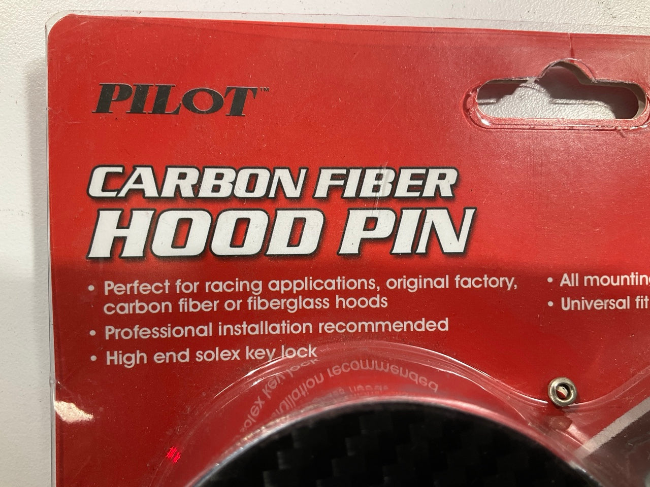 Pilot PM-1100E Universal Carbon Fiber Hood Pin KIt