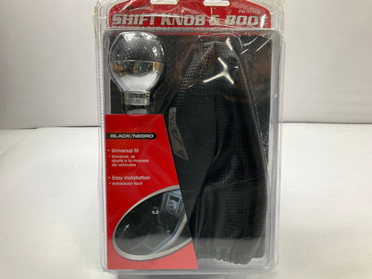 Pilot PM-170CE Manual Transmission Shift Knob & Boot Kit Black,  Universal Fit