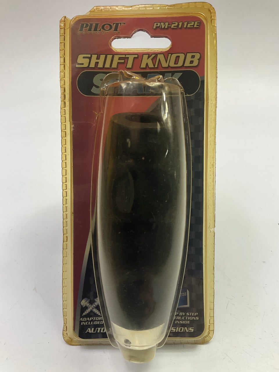 Pilot PM-2112E Automatic Shift Knob, Black Matte Shark