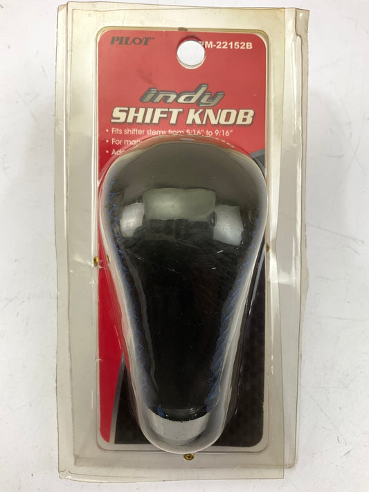 Pilot PM-22152B Manual Transmission Shift Knob For 5/16''-9/16'' Stem, W/ Adapters