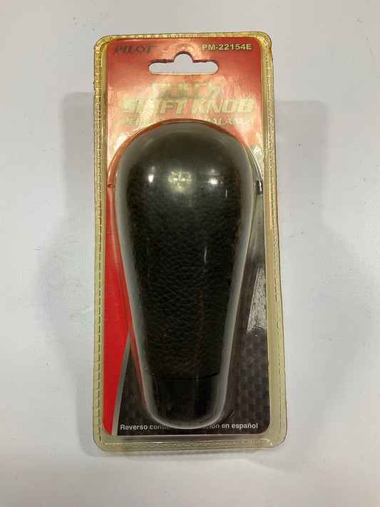 Pilot PM-22154E Manual Transmission Shift Knob, For 5/16'' - 9/16'', W/ Adapters