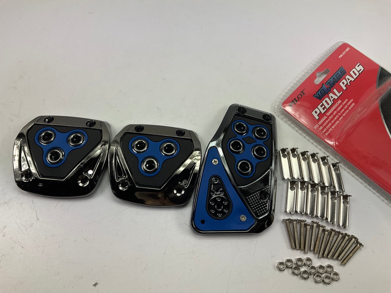 Pilot PM-2313B2 Voltage Plastic Manual Pedal Pad Set