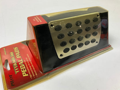 Pilot PM-23145 Titanium Universal Automatic Trans Pedal Pad Set