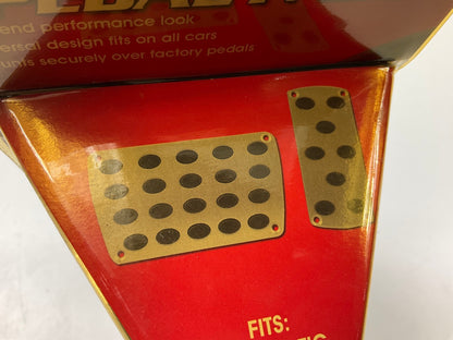 Pilot PM-23145 Titanium Universal Automatic Trans Pedal Pad Set