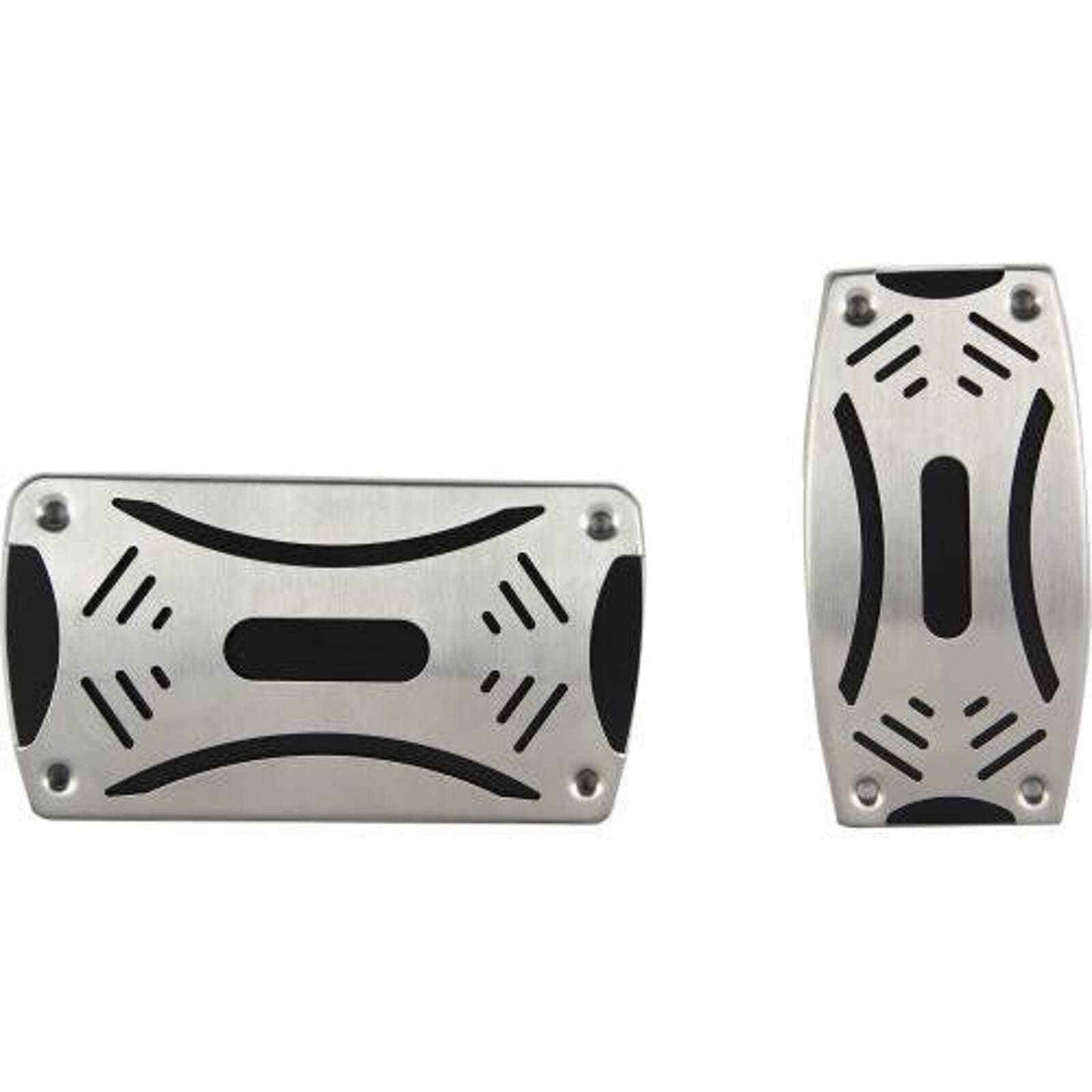 Pilot PM-2358E2 Tronix Aluminum Automatic Pedal Pad Set, Auto. Pedal Covers