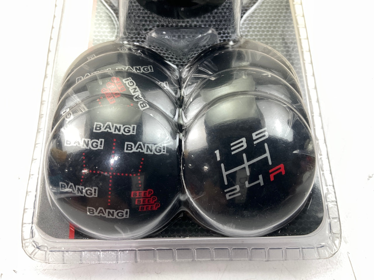 Pilot PM-2380 Redline Aluminum Ball Shift Knob, Manual & Auto, 5/16'' To 9/16''