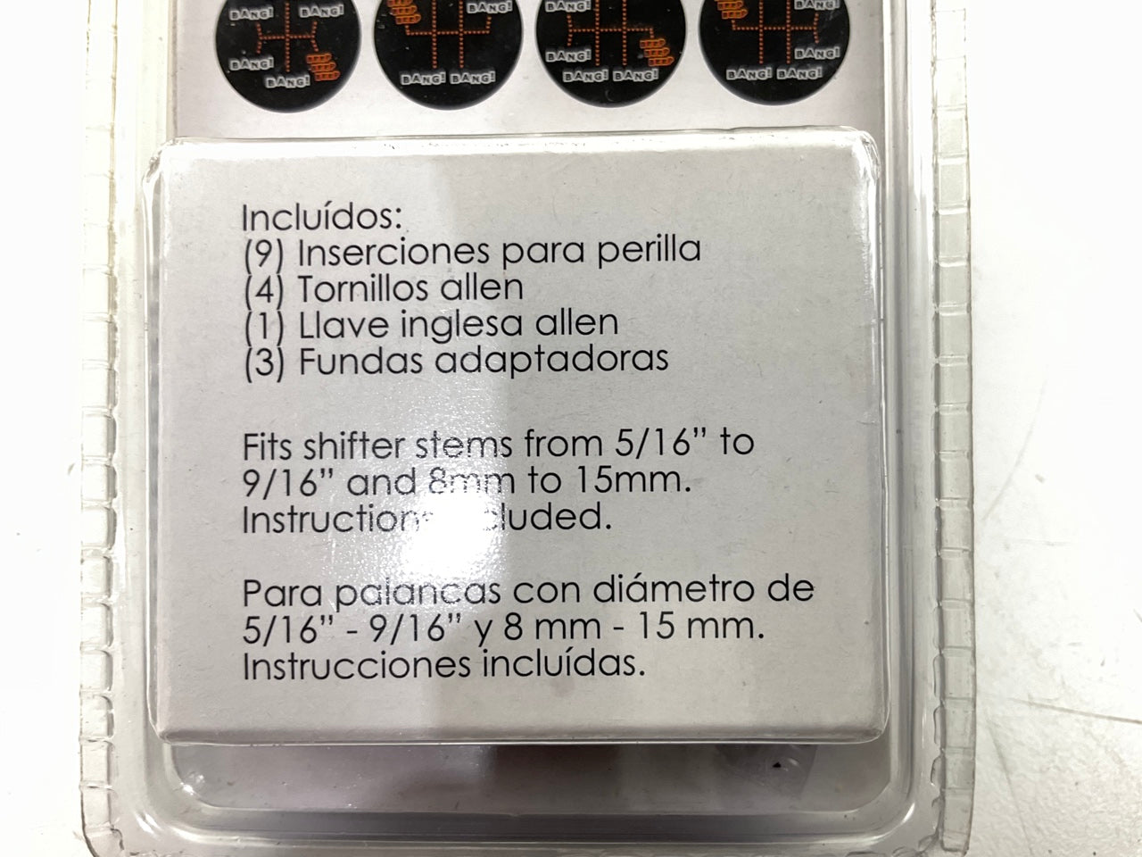 Pilot PM-2380 Redline Aluminum Ball Shift Knob, Manual & Auto, 5/16'' To 9/16''