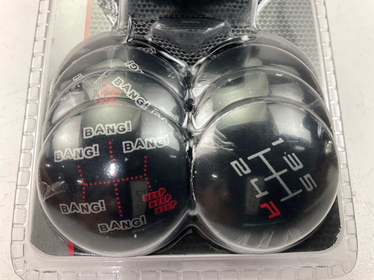 Pilot PM-2381 Redline Aluminum Ball Shift Knob, Manual & Auto - 5/16''To 9/16''