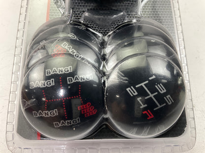 Pilot PM-2381 Redline Aluminum Ball Shift Knob, Manual & Auto - 5/16''To 9/16''