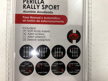 Pilot PM-2381 Redline Aluminum Ball Shift Knob, Manual & Auto - 5/16''To 9/16''