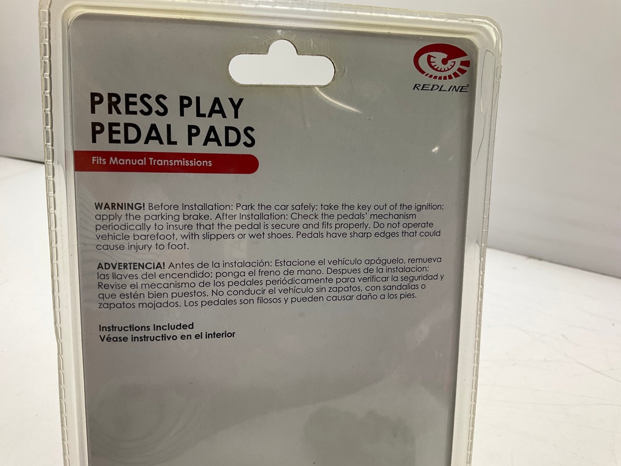 Pilot PM-2394 Universal Manual Transmission Pedal Pads