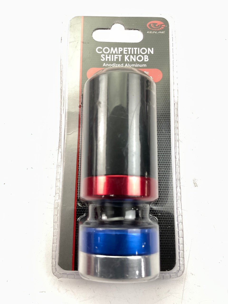 Pilot PM-2399 Redline Aluminum Shift Knob, Manual & Auto, 5/16''To 9/16''