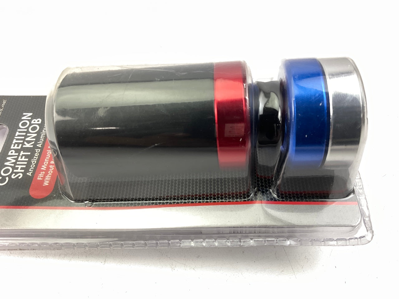 Pilot PM-2399 Redline Aluminum Shift Knob, Manual & Auto, 5/16''To 9/16''