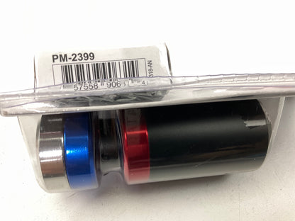 Pilot PM-2399 Redline Aluminum Shift Knob, Manual & Auto, 5/16''To 9/16''