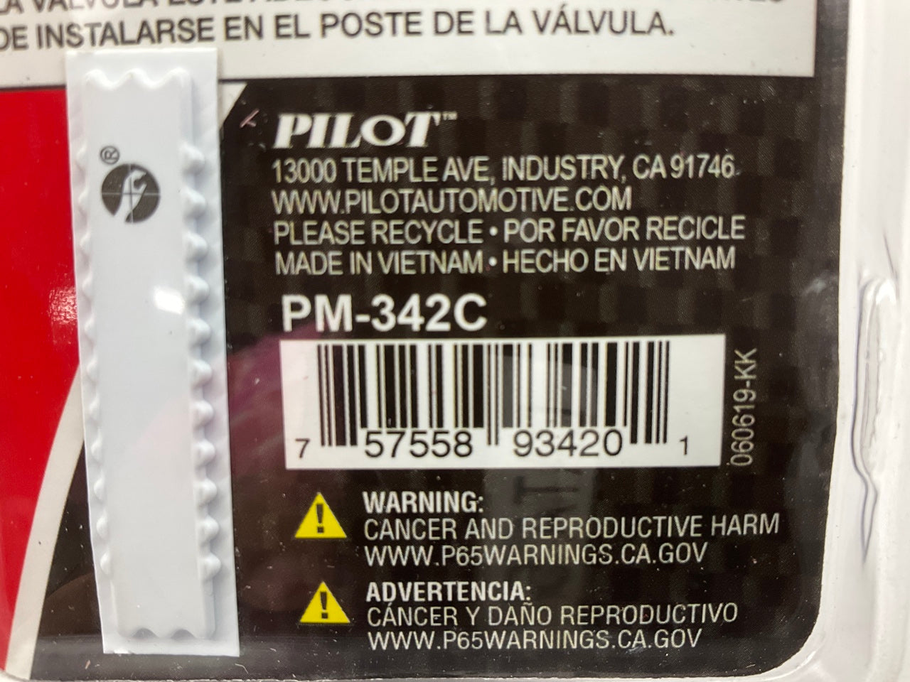 Pilot Automotive PM-342C Skull Tire Valve Caps - Chrome - Set Of 4