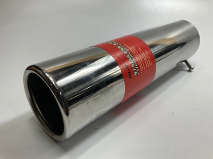 OPEN BOX - Pilot PM5125 Stainless Steel Exhaust Tip 9''x2.5''x2.5'' For 1.75''-2.25''