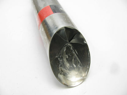 Pilot STAINLESS STEEL Slant Cut, 2-1/4'' X 3-1/2'' X 18'' Clamp-On Exhaust Tips