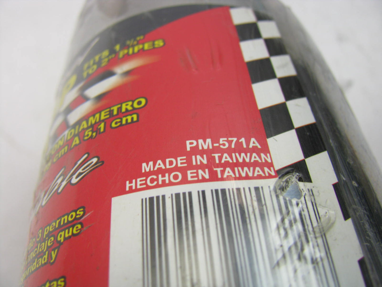 Pilot PM-571A Exhaust Tip for 1 3/4'' To 2'' Pipe Diameter
