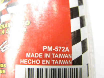 Pilot PM-572A Universal Squared Rolled Exhaust Tip - 2-1/4'' Diameter X 6'' Long