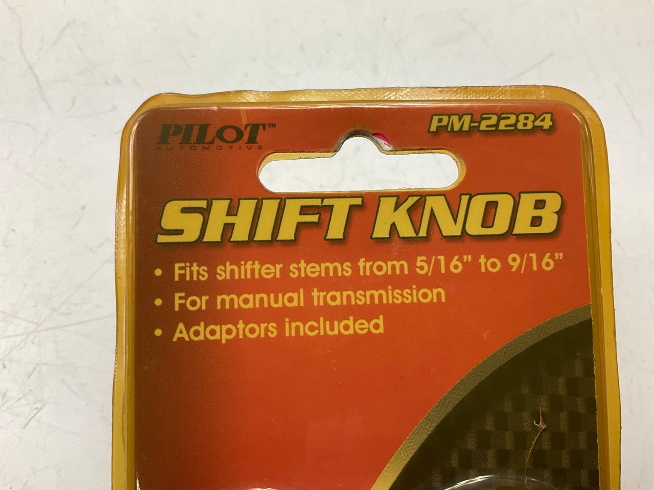 Pilot Pm2284 Manual Transmission Shift Knob For 5/16''-9/16'' Stem, W/ Adapters
