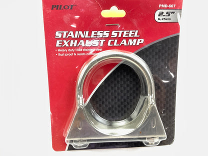 Pilot Automotive PMD-607 2.5'' Stainless Steel Car Muffler Exhaust Clamp