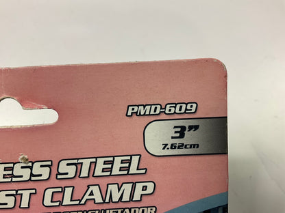 Pilot PMD-609 Stainless Steel Exhaust Clamp (3'' Diameter)