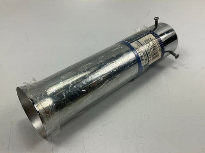 Pilot PMZ-008 Chrome Plated Exhaust Extension Tip 2-1/8'' Inlet X 9'' Length