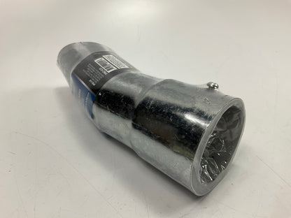 Pilot PMZ020 Chrome Plated Exhaust Tip 8.25'' Long, For 1.75'' To 2'' Exhaust Pipe